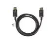 Кабел Lanberg display port MM cable 1.8m 4K, black
