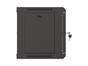 Комуникационен шкаф Lanberg rack cabinet 19' wall-mount 6U/540x350 (flat pack) with glass door black