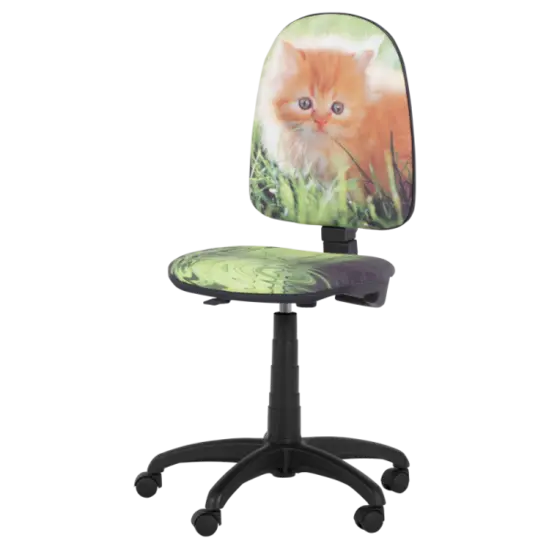 Детски стол КОТЕ- черен полипропилен