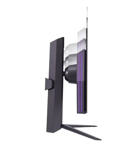 Монитор LG 27GS95QE-B,  26.5', UltraGear OLED 0.03ms (GtG), AG, QHD (2560x1440), 240Hz, HDR400,  275 cdm2, 1 500 000:1, 1000cdm2, DCI-P3 98.5%, USB3.0 (1up2down), VRR, AMD Free-sync, NVIDIA G-Sync, HDMI, DP, Height Adjustable, Pivot, Tilt, Swive, Headp