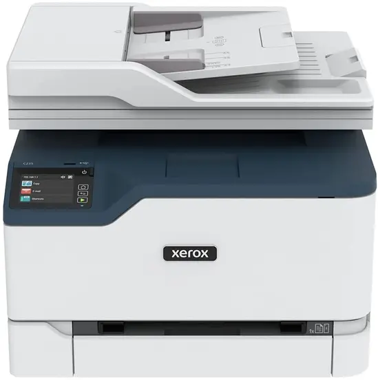 Лазерно многофункционално устройство Xerox C235 A4 multifunction printer 22ppm. Duplex, network, wifi, USB, 2.4' colour touch screen, 250 sheet paper tray
