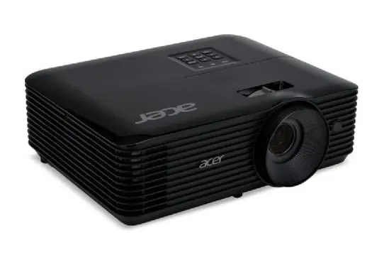 Мултимедиен проектор Acer Projector X1228H, DLP, XGA (1024x768), 4500 ANSI Lm, 20 000:1, 3D, Auto keystone, HDMI, VGA inout, RCA, RS232, Audio inout, DC Out (5V1A), 3W Speaker, 2.7kg, Black