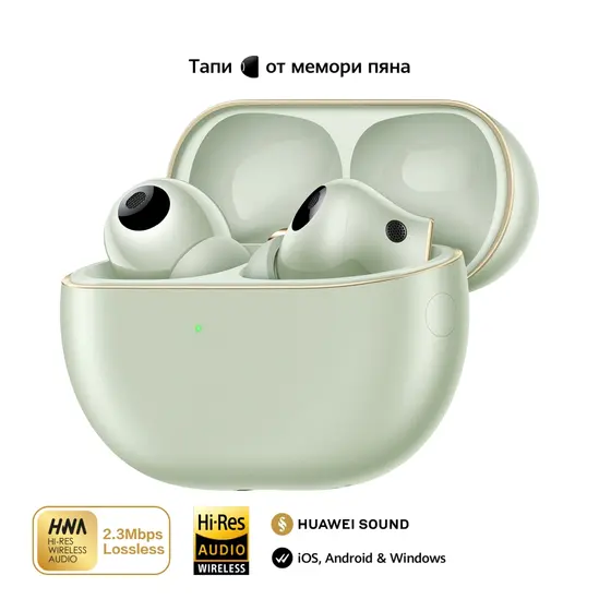 Слушалки Huawei FreeBuds Pro 4 Piano-T180 Green