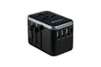 Адаптер Verbatim UTA-04 Universal Travel Adapter with 1 x USB-C PD 61W & QC 3.0  1 x USB-C  3 x USB-A
