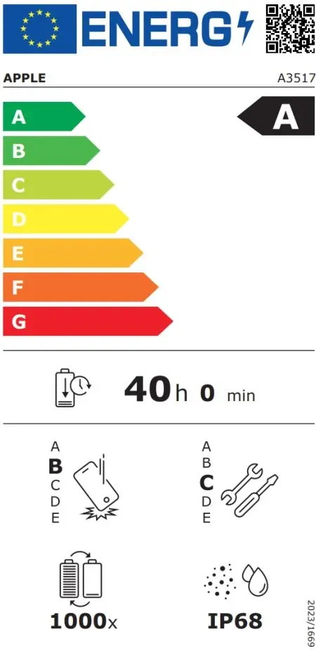 Мобилен телефон Apple iPhone Air 512GB Space Black