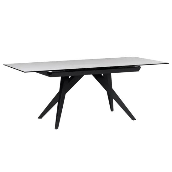 Трапезна маса КАЙ разтегателна-снимка отстрани