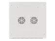 Комуникационен шкаф Lanberg rack cabinet 19' wall-mount 12U600x600 for self-assembly with metal door grey (flat pack)