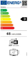 Телевизор Samsung 65" 65M80H Mini LED UHD 4K AI Smart TV 144 Hz VRR (100 Hz Native) 2026