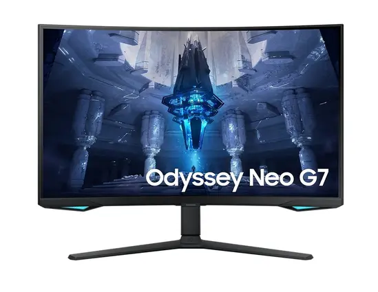 Монитор Samsung LS32BG750NP 32" Odyssey Neo G7,Curved VA, 165 Hz, 1 ms, 3840x2160, DP, 2xHDMI, USB Hub, Black + Logitech G102 Mouse, Lightsync RGB, 8000 DPI, 6 Programmable Buttons, Black