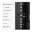 Телевизор Hisense 40" A4S, Full HD 1920x1080, DLED, HDR, HLG, DTS HD, Smart TV, WiFi, WiFi Direct, 2xHDMI, 2xUSB, LAN, CI+, DVB-T2/C/S2, Black