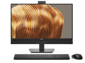 Настолен компютър - всичко в едно Dell Pro 24 All-in-One QC24251, Intel Core i5 14500T (14 cores, up to 4.8GHz), 23.8', FHD 1920x1080, 100 Hz, IPS, AG, 1x8 GB, DDR5, up to 4800 MTs, 512GB SSD, Intel Graphics, Height Adjustable Stand, FHD HDR Camera, WiFi