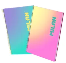 Тетрадка спирала А4 Sunset Milan 80 л 3 броя