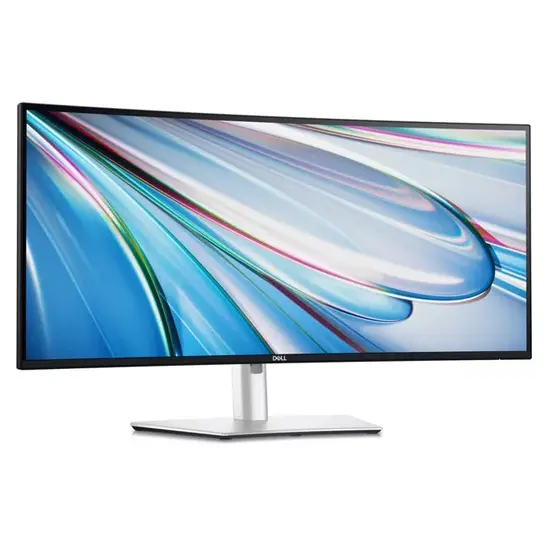 Монитор Dell U3425WE, 34.14'' IPS Anti-Glare, UltraSharp Curved, 21:9, 5ms, 2000:1, 300 cdm2, WQHD 3440x1440, 120 Hz, sRGB 100%, HDMI, DP, USB 3.2 Hub, USB-C Hub, Speakers, RJ45, KVM, PiP, PbP, ComfortView, PD 90W, Height Adjustable, Swivel, Tilt