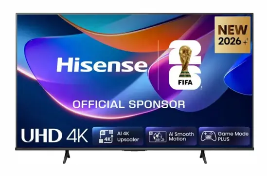 Телевизор Hisense 43" A6S, 4K Ultra HD 3840x2160, DLED, DFA, Precision Colour, HDR 10+, HLG, Dolby Vision,Light sensor, Smart TV, WiFi, BT, AnyView Cast, Gaming Mode, 1xHDMI2 eArc, 3xHDMI, 2xUSB, LAN, CI+, DVB-T2/C/S2, Black