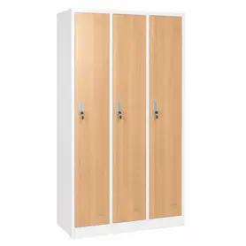 Метален гардероб BTL с 4 отделения 185х90х45 см