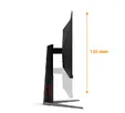 Монитор AOC Q27G4ZD, 27" QD-OLED, 2560x1440@280Hz, 0.03ms GtG, 1.5M:1, 1000cd m/2, Adaptive Sync, FlickerFree, Anti Blue Light, Tilt, Height Adjust, Pivot, Swivel, 2xHDMI, DP, USB hub