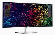 Монитор Dell U4025QW, 39.7" 5K UtraSharp Curved WUHD (5120x2160), AG, IPS, 21:9, 5ms, 1000:1, 600 cd/m2, DCI-P3 99%, HDMI, DP, HDR600, USB Hub, Thunderbolt 4/USB-C, USB 3.2, RJ45, Speacers, PbP,  Height Adjustable, Swivel, Tilt, Black
