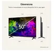 Телевизор LG 50QNED7EB3C, 50" 4K QNED MiniLED Smart TV, 3840x2160, DVB-T2/C/S2, Alpha 7 AI Processor, HDR10 / HLG, webOS 26 ThinQ, VRR / ALLM / HGiG, 4K Super Upscaling, WiFi 5, Bluetooth 5.3, AirPlay 2, LAN, CI, HDMI, AI Sound Pro, Google Cast, 2 pole St
