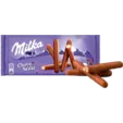 Бисквити Milka лила стик 112 гр