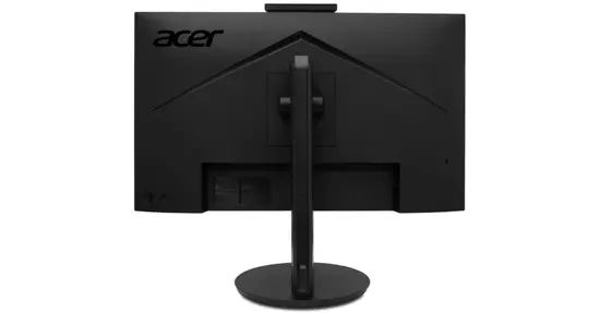 Монитор Acer Vero CB242YD6bmiprcx, 23.8'' FHD (1920x1080) IPS, ZeroFrame, 120Hz, 1ms(VRB), 250nits, VGA, HDMI, DP, Speakers, Audio In/Out, Adj.WebCam 5M/Mic array, AdaptiveSync, Energy Efficiency Class B, TCO Black, 3Y