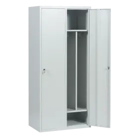 Метален гардероб BTL K с 2 отделения 183х81х50 см- с дясна отворена врата