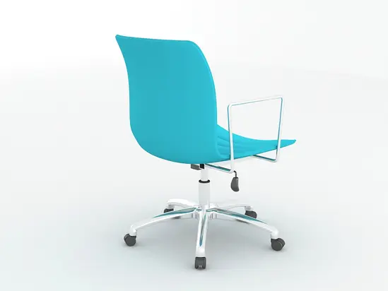 Работен стол ПРЕСЛАВ LN 001-снимка отзад