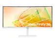 Монитор Samsung 34A650 34" Curved VA 3440x1440 5ms 100Hz DP HDMI USB 3.0 Speakers Thunderbolt White