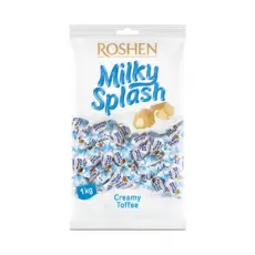 Бонбони Roshen milky splash toffee 1кг