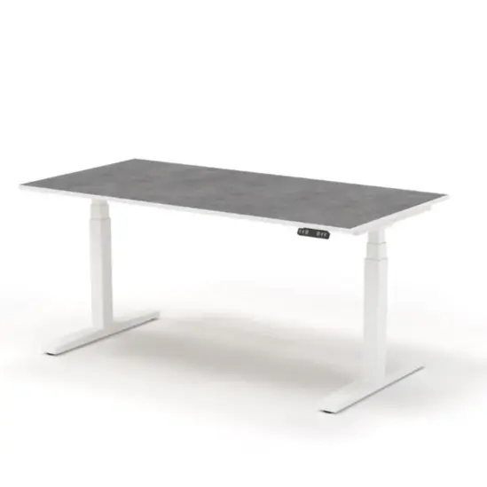 Бюро регулируемо ПЕРГЕ F3- бял цвят