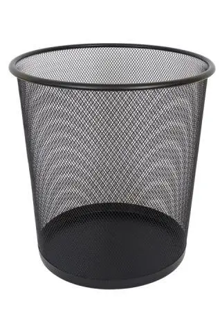Метално кошче 11.5 литра мрежа черна
