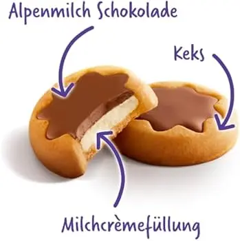 Бисквити Milka шокоминис 150 гр