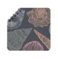 Комплект джобно тефтерче DESIGNS CUT морски раковини
