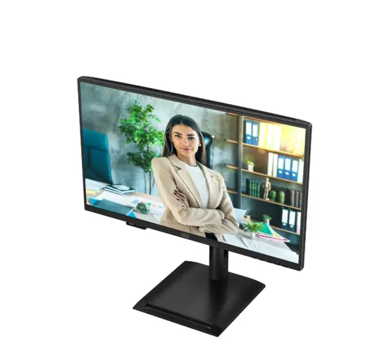 Монитор AOC 24P4CV, 23.8" IPS WLED, 1920x1080@120Hz, 4ms GtG, 300cd m/2, 1500:1, 50M:1 DCR, Adaptive Sync, FlickerFree, Anti-Blue Light, 2Wx2, Tilt, Height Adjust, Pivot, Swivel, HDMI, DP, USB hub, RJ45