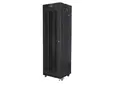 Комуникационен шкаф Lanberg rack cabinet 19' free-standing 42U600x600 (flat pack) with mesh door lcd black v2