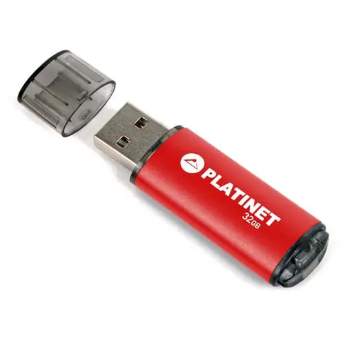 Памет Platinet X-Depo 32 GB - червен
