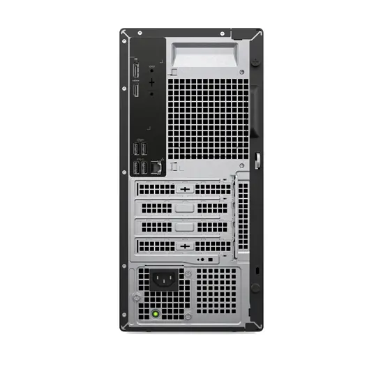 Настолен компютър Dell Tower ECT1250, Intel Core i3 14100 (12 MB cache, 4 Cores, up to 4.7GHz), 8GB, 8GBx1, DDR5, 4800MTs, 512GB SSD PCIe M.2, Intel UHD Graphics 730, Wi-Fi 6, Keyboard&Mouse, 180W,  Ubuntu, 3Y BO
