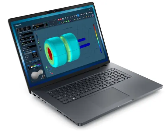 Лаптоп Dell Pro Max 18 Plus MB18250, Intel Ultra 9 285HX (13TOPS NPU, 24 cores, up to 5.50 GHz), 18.0' QHD+ (2560x1600) 500nits, 32GB: 2x16GB 6400 MTs DDR5, 1TB SSD, NVIDIA RTX PRO 3000 12GB GDDR7, 8MP HDR + IR Cam, and Mic, Wi-Fi 7, FPR, Backlit Kb, Win1