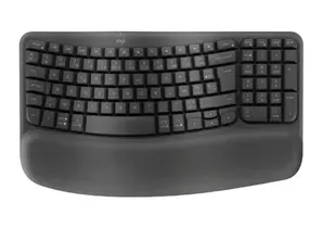 Клавиатура Logitech Wave Keys wireless ergonomic keyboard - GRAPHITE - US INT`L - 2.4GHZBT - NA - INTNL-973 - UNIVERSAL
