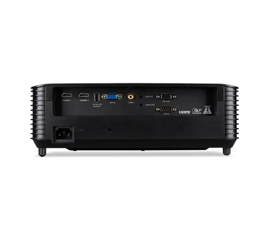 Мултимедиен проектор Acer Projector X1328AF, DLP, WXGA(1280x800), Auto Focus, 5000 ANSI Lumens, 20 000:1, 1.3x, 3D ready, VGA inout, 2xHDMI, RCA, Audio inout, USB type A (5V1A), RS232, Lamp life up to 15000h, Auto Keystone, Speaker 1x3W, 2.8kg, Black