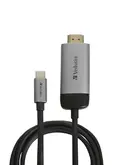 Адаптер Verbatim USB-C to HDMI Adapter - USB 3.1 Gen 1HDMI 1.5m Cable