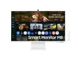 Монитор Samsung 32FM801 32" VA SMART 3840x2160, Bluetooth 4.2, WiFi 5, USB-C 65W, 2xUSB, 2xHDMI , Speakers, White
