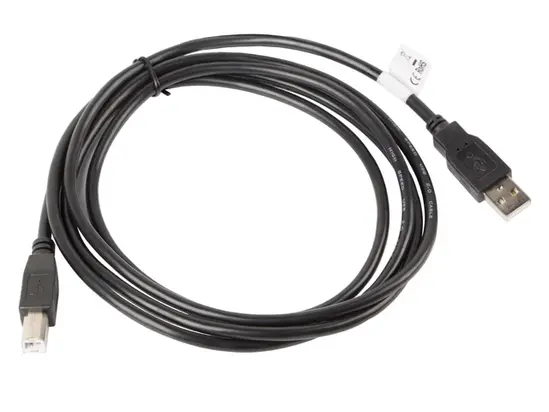 Кабел Lanberg  USB-A (M) - USB-B (M) 2.0 cable 1.8m, black