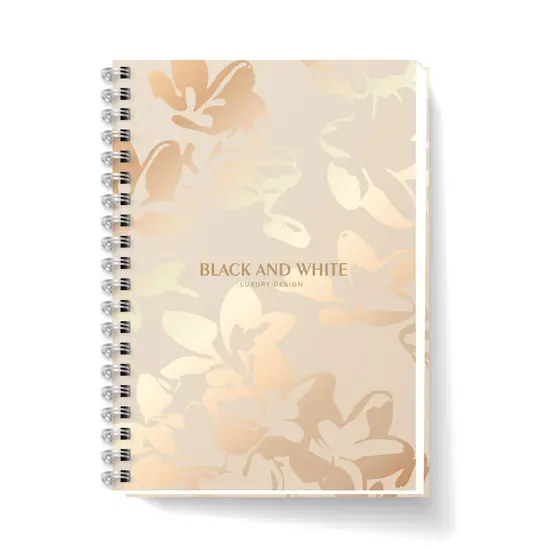 Тетрадка със спирала A4 Black&White 200 л