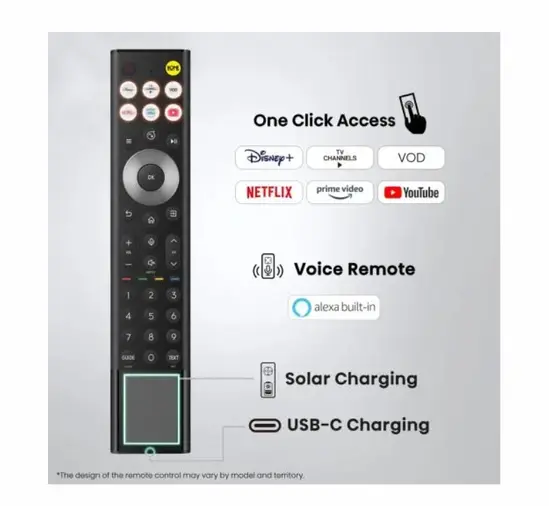 Телевизор Hisense 55"U7S Pro, 4K Ultra HD 3840x2160, ULED, FALD, Quantum Dot, 165Hz, IPS, HDR 10+, HLG, Dolby Vision IQ, Dolby Atmos, Smart TV, WiFi 5GHz, WiFi Direct, BT, Anyview Cast,light sensor,Solar Powered Remote, 4xHDMI, 2xUSB, LAN, CI+, DVB-T2/C/S
