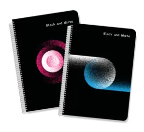 Тетрадка със спирала А4 Exclusive dots 120 л PP корица