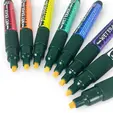 Маркер тебешир Pentel Wet Erase двустранен полукръг