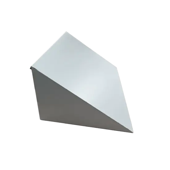 Наклонен покрив с гръб серия BTL - сниман отстрани