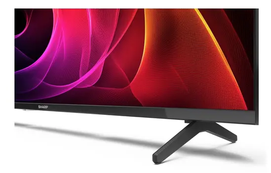 Телевизор Sharp 40HA1205E, 40" LED  TV, FULL HD 1920x1080,Frameless, DVB-TT2CSS2, Active Motion 100, 1 000 000:1, Speaker 2x8W, Dolby Digital Plus, 3xHDMI, CI+, 2xUSB , HEVCH.265 (10-bit), MPEG4H.264, 2 pole Stand