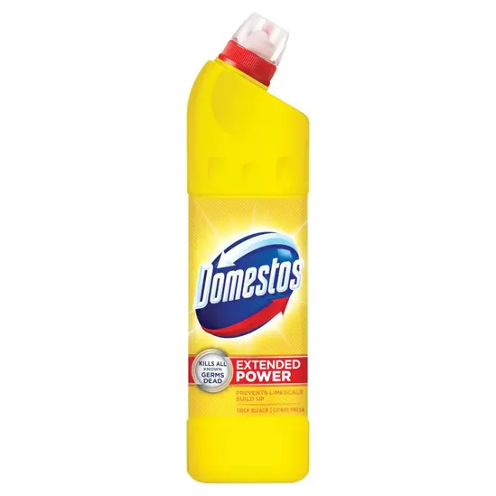 Почистващ препарат Domestos 750 мл., жълт, част от комплекта Universal