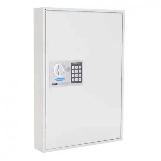 Табло за ключове UNS S100 EL- с електрическа ключалка, затворено, сиво, за 100 броя ключове